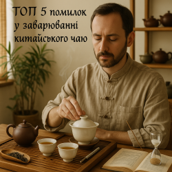 ТОП 5 ошибок в заваривании китайского чая