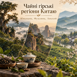 Чайные регионы Китая: Юньнань, Фуцзянь, Аньхой