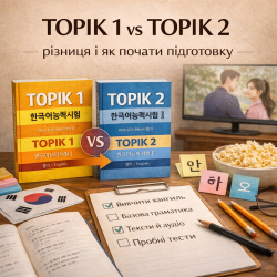 Языковой экзамен TOPIK 1 vs TOPIK 2 — какая разница и с чего начинать подготовку