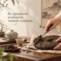 Как правильно «разбивать» чайный блин и не превратить листья в крошку