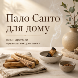 Пало Санто для дому: види, аромати і правила використання