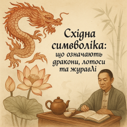 Восточная символика: что означают драконы, лотосы, журавли
