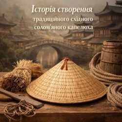 История создания традиционной восточной соломенной шляпы