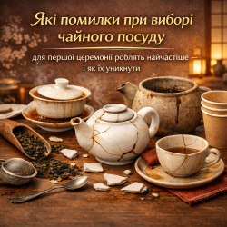 Какие ошибки при выборе чайной посуды для первой церемонии совершают чаще всего — и как их избежать