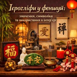 Иероглифы в фэншуй: значение, символика и использование в интерьере