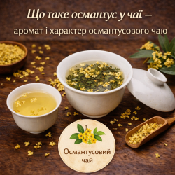 Что такое османтус и какой характер он придает чаю