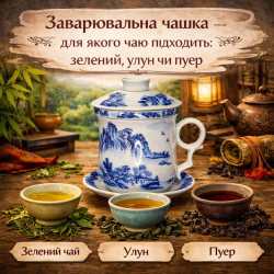 Использование заварочной чашки – для какого чая лучше подойдет: зеленый, улун, пуэр или травяной