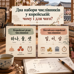 Числительные в корейском языке: два набора и правила