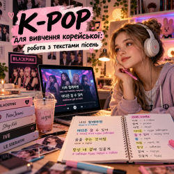 K-pop для изучения корейского: работа с текстами песен