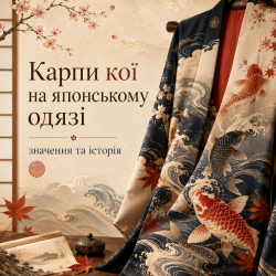 Карпы кои на японской одежде: значение и история