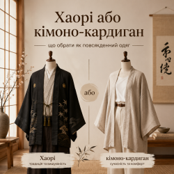 Хаори или кимоно-кардиган: что выбрать в качестве повседневной одежды