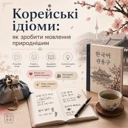 Корейські ідіоми: як зробити мовлення природнішим