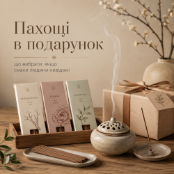 Благовония в подарок: что выбрать если вкусы человека неизвестны