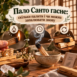 Пало Санто гаснет: сколько жечь и как зажигать снова
