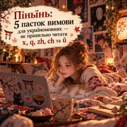 Пиньинь: 5 ошибок произношения x, q, zh, ch, ü