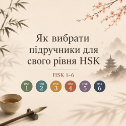 Як вибрати підручники для свого рівня HSK: гід по HSK 1–6