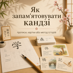 Як запам'ятовувати кандзі: прописи, картки або метод історій