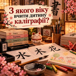 С какого возраста учить ребёнка каллиграфии?