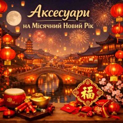 Аксессуары на Лунный Новый Год