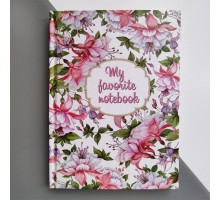 Блокнот із квітами My Favorite Notebook