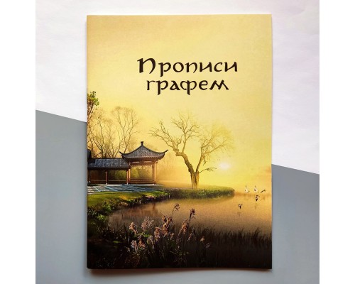 Прописи графем з порядком накреслення рис та значенням (українське видання)