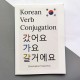 Korean Verb Conjugation. Відмінювання корейських дієслів