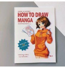 Підручник із малювання манга для початківців Anime Academy! How to draw manga.