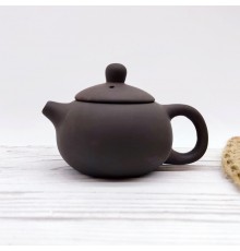 Мініатюрний чайник з чорної іссинської глини (80мл)