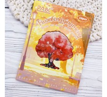 Наліпки на прозорій основі Червоний клен (10шт)
