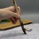 Мягкая кисть из ворса колонка Натуральный бамбук Большой