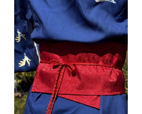Костюм гейші Набір для косплею Японське кімоно синє
