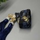 Стрічка для волосся у китайському стилі Дракон - синя