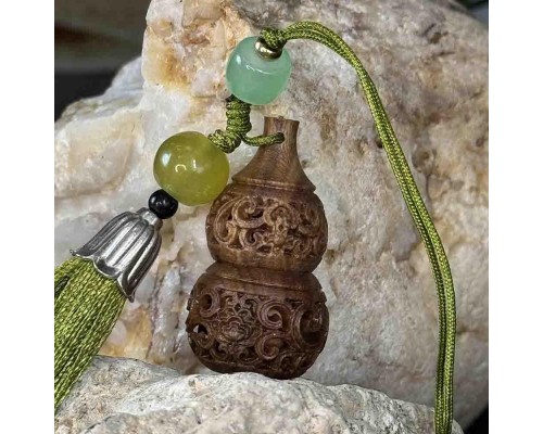 Різьблений амулет-підвіска Хулу - захист, здоров'я та благополуччя