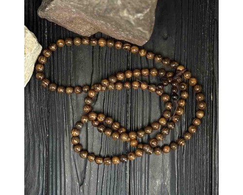 Дерев'яні чотки на 108 намистин Чотки для медитації