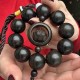 Дерев'яні буддійські чотки Чотки для духовних практик та медитацій Лотос