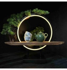 Led-подставка для чайного пространства Декор для чайной церемонии Бонсай