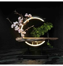 Led-подставка для чайного пространства Декор для чайной церемонии Сакура