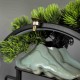 Декоративный фонтан для чайного пространства с LED-подсветкой туманом и эффектом дождя
