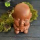 Чайная фигурка из глины Писающий мальчик для чайной церемонии, чабани и декора чайного пространства