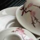 Фарфоровая расписная гайвань Ветка сакуры
