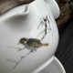 Гайвань керамическая в японском стиле Воробей Гайвань+пиала