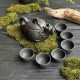Чайный набор керамический для китайской чайной церемонии на 6 персон Мерлион