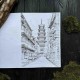 Розмальовка в японському стилі Anime Coloring Book з самураями та японськими пейзажами