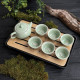 Чайний набір для проведення церемонії Чайний сет з коропами кої для китайського чаю