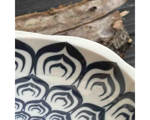 Класичне китайське блюдце для закусок Лотос