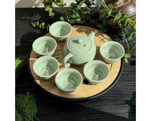 Чайний набір з чабанню для проведення церемонії Чайний сет для китайського чаю