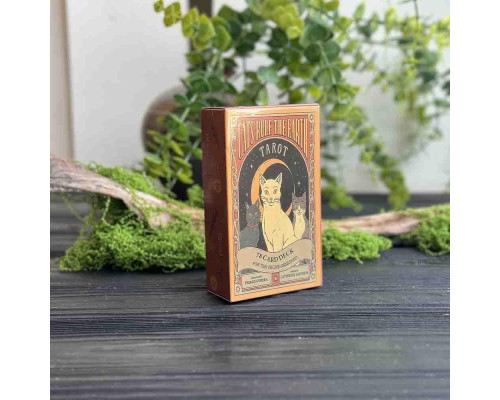 Карты Таро Cats Rule the Earth Tarot на 78 карт, кошачья колода для вдохновения, саморефлексии и подарка