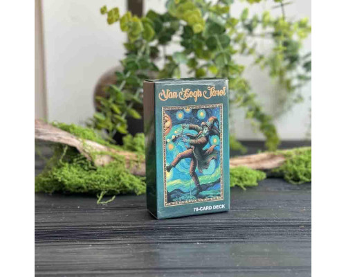 Карты Таро Van Gogh Tarot на 78 карт, колода в стиле Звёздной ночи Винсента ван Гога