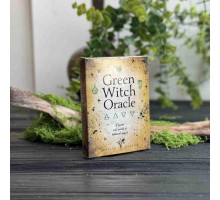 Green Witch Oracle, Оракул Зелёной Ведьмы, 44 карты для интуитивных практик, магии растений и природной символики